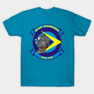 F/A18 Rhino - VFA146 Blue Diamonds T-Shirt